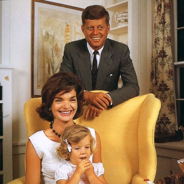 Jack Kennedy and daughter Caroline