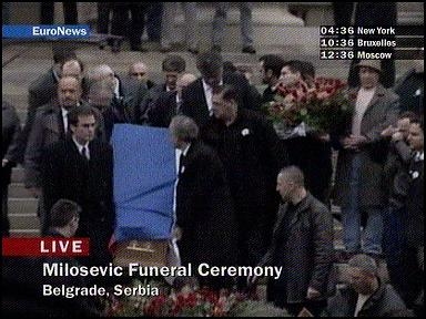 Гроб с телом Милошевича доставлен в его родной город Пожаревац ???? ? ????? ?????????? ????????? ? ??? ?????? ????? ?????????