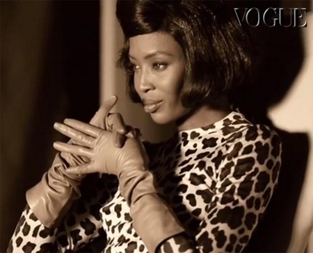 Наоми Кэмпбелл украсила обложку журнала Vogue (видео) ????? ???????? ???????? ??????? ??????? Vogue (?????)